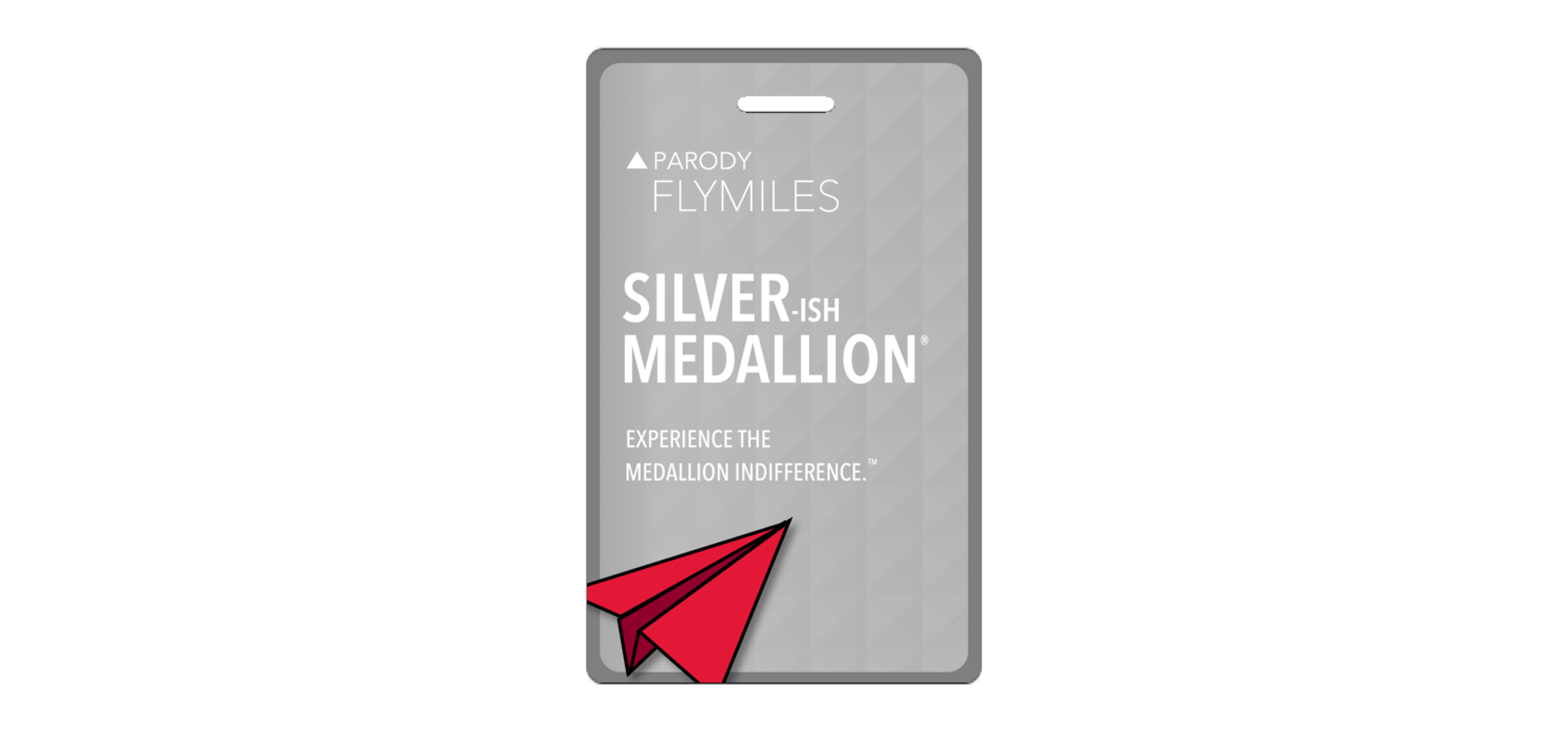 FlyMiles 2025 Delta Parody Luggage Tags — The Parody Popup Shop